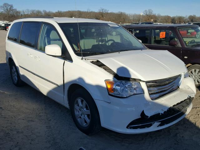 2C4RC1BG4DR518655 - 2013 CHRYSLER TOWN & COU WHITE photo 1