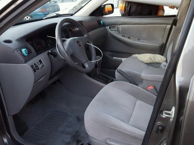 2T1BR32EX7C717272 - 2007 TOYOTA COROLLA CE GRAY photo 5