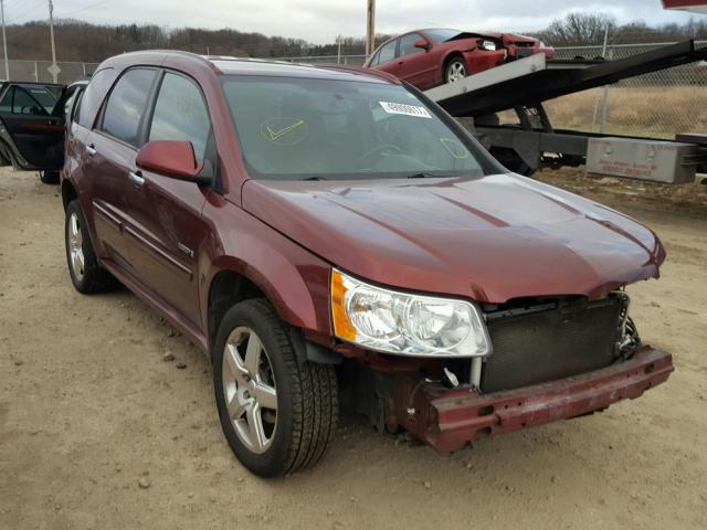 2CKDL537286068634 - 2008 PONTIAC TORRENT GX BURGUNDY photo 1