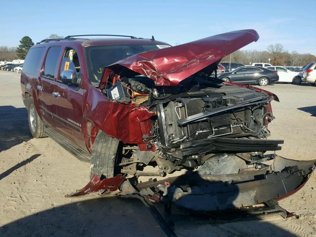 3GNFK16358G223743 - 2008 CHEVROLET SUBURBAN K BURGUNDY photo 1