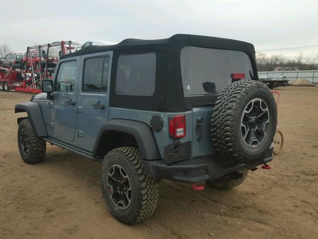 1C4BJWFG1FL690717 - 2015 JEEP WRANGLER U GRAY photo 3