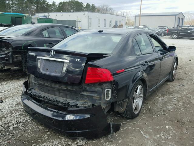 19UUA66206A062061 - 2006 ACURA 3.2TL BLACK photo 4