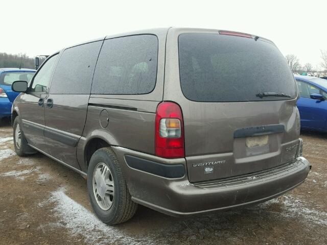 1GNDX03E83D197198 - 2003 CHEVROLET VENTURE BROWN photo 3