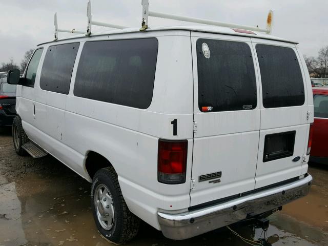 1FBNE31LX8DB42222 - 2008 FORD ECONOLINE WHITE photo 3