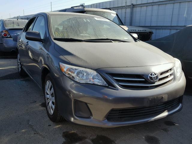 2T1BU4EE6DC982704 - 2013 TOYOTA COROLLA BA GRAY photo 1