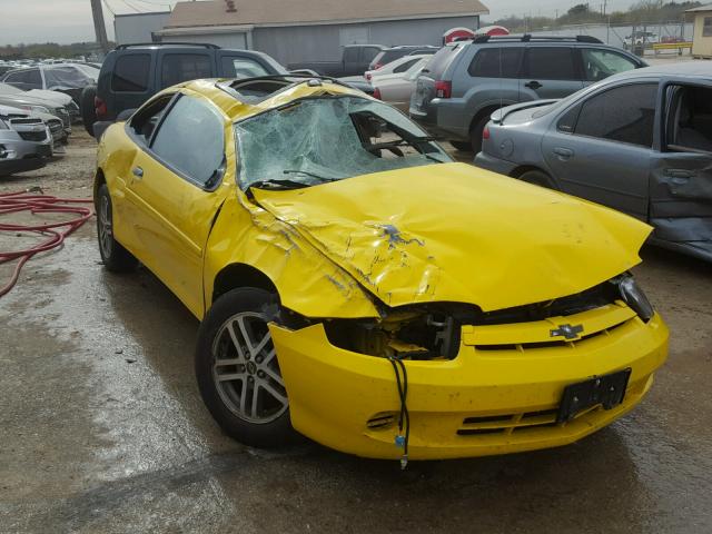 1G1JC12F257119193 - 2005 CHEVROLET CAVALIER YELLOW photo 1