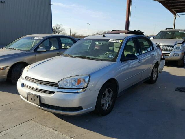 1G1ZT54874F119610 - 2004 CHEVROLET MALIBU LS SILVER photo 2