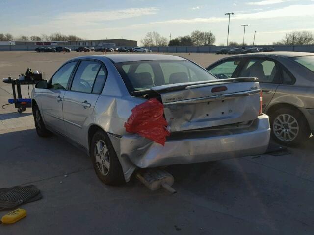 1G1ZT54874F119610 - 2004 CHEVROLET MALIBU LS SILVER photo 3