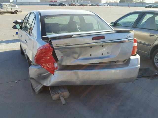 1G1ZT54874F119610 - 2004 CHEVROLET MALIBU LS SILVER photo 9