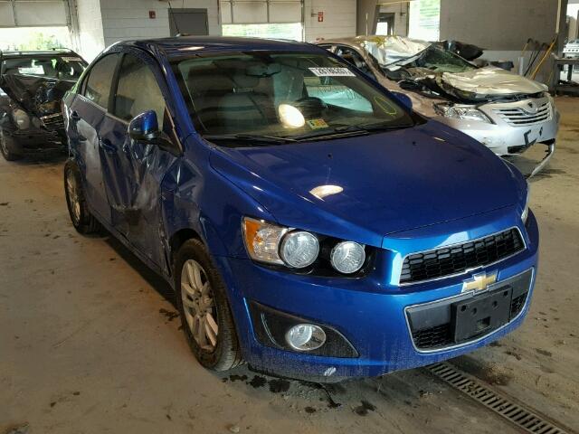 1G1JC5SH7G4173733 - 2016 CHEVROLET SONIC LT BLUE photo 1