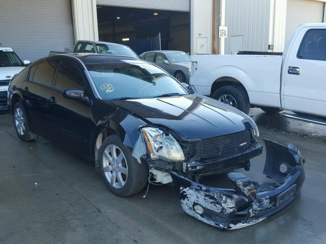 1N4BA41E26C816387 - 2006 NISSAN MAXIMA SE BLACK photo 1