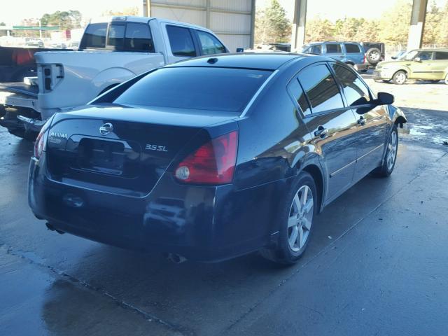 1N4BA41E26C816387 - 2006 NISSAN MAXIMA SE BLACK photo 4