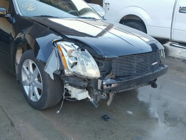 1N4BA41E26C816387 - 2006 NISSAN MAXIMA SE BLACK photo 9