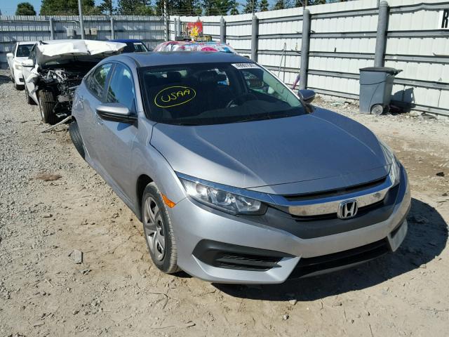 19XFC2F55GE041080 - 2016 HONDA CIVIC LX SILVER photo 1