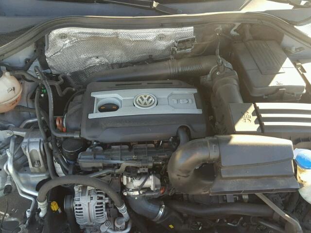 WVGAV7AX6BW525408 - 2011 VOLKSWAGEN TIGUAN S SILVER photo 7