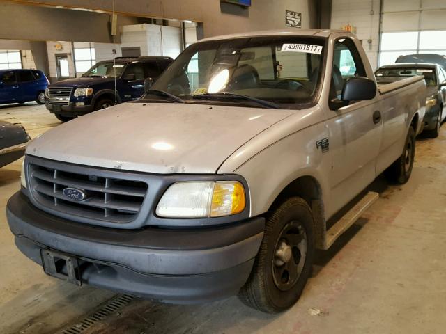 1FTRF17W21NA29428 - 2001 FORD F150 GRAY photo 2