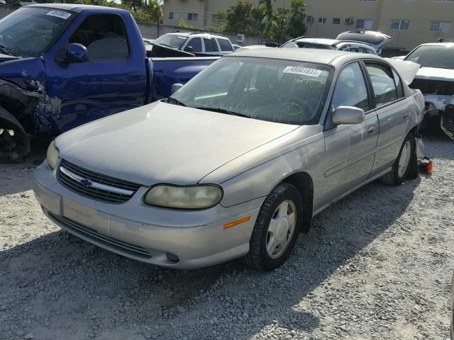 1G1NE52J4Y6247338 - 2000 CHEVROLET MALIBU LS SILVER photo 2