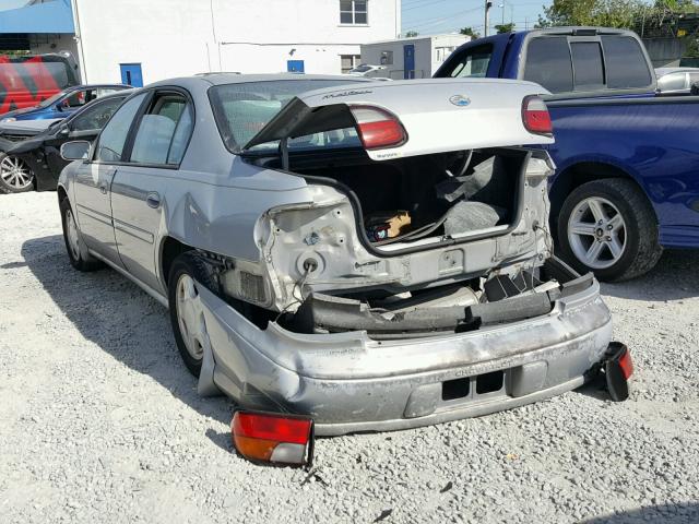 1G1NE52J4Y6247338 - 2000 CHEVROLET MALIBU LS SILVER photo 3
