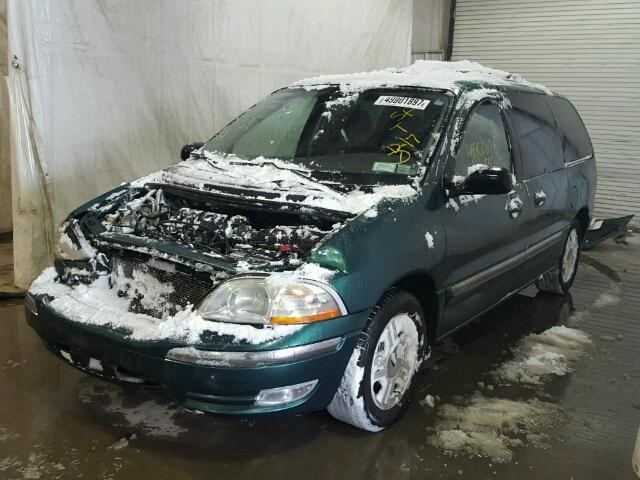 2FMZA52483BB94566 - 2003 FORD WINDSTAR S GREEN photo 2