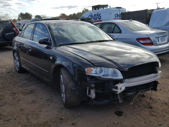 WAUEH78E67A213382 - 2007 AUDI A4 S-LINE BLACK photo 1