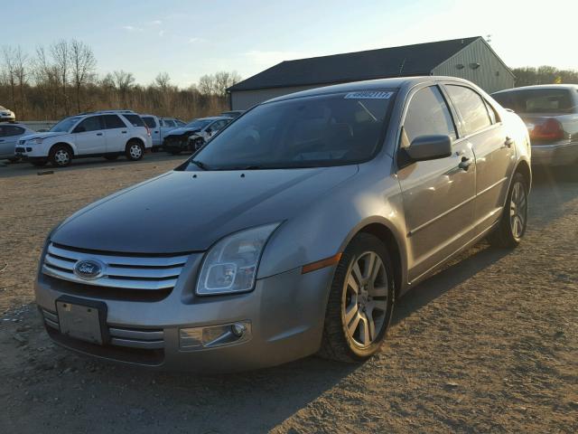 3FAHP08158R139604 - 2008 FORD FUSION SEL GRAY photo 2