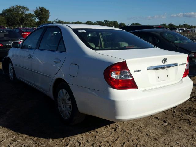 4T1BE30K74U283553 - 2004 TOYOTA CAMRY LE WHITE photo 3