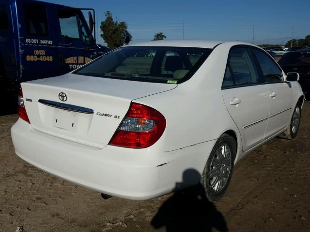 4T1BE30K74U283553 - 2004 TOYOTA CAMRY LE თეთრი ფოტო 4