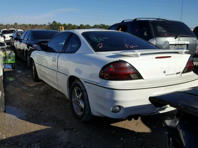 1G2NW12E42C250267 - 2002 PONTIAC GRAND AM G WHITE photo 3