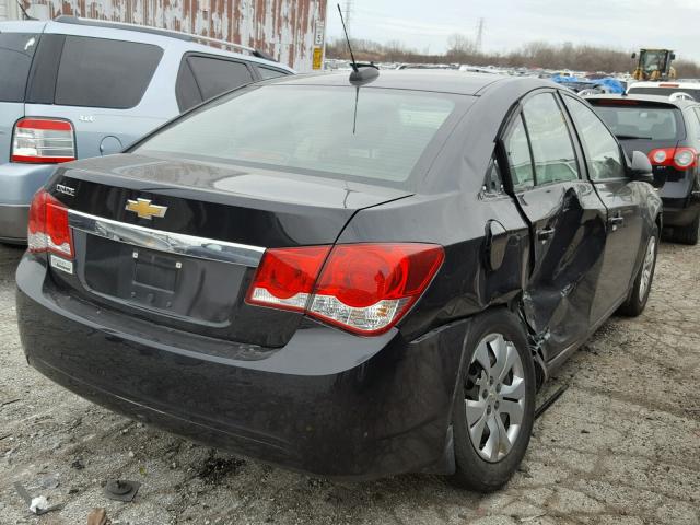 1G1PC5SHXG7162234 - 2016 CHEVROLET CRUZE LIMI BLACK photo 4