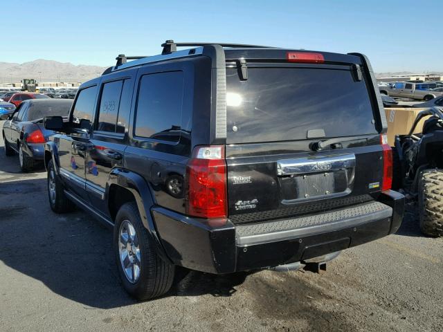 1J8HG58P17C623559 - 2007 JEEP COMMANDER BLACK photo 3