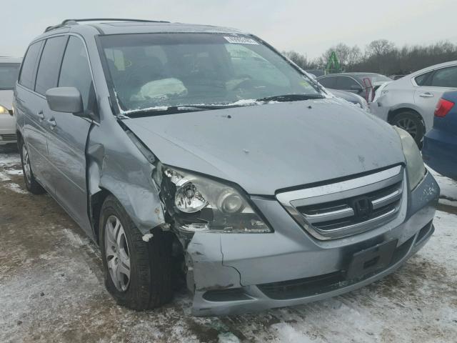 5FNRL38757B131941 - 2007 HONDA ODYSSEY EX SILVER photo 1