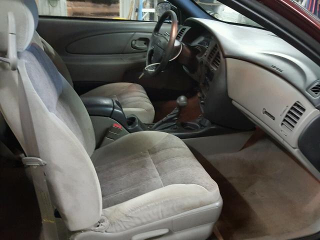2G1WW12E3Y9282975 - 2000 CHEVROLET MONTE CARL მუქწითელი ფოტო 5