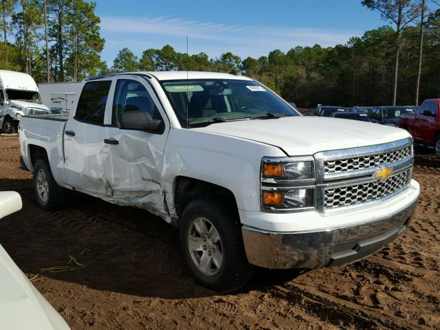 3GCPCREH0EG423639 - 2014 CHEVROLET SILVERADO WHITE photo 1