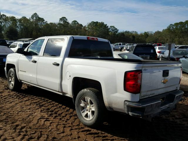 3GCPCREH0EG423639 - 2014 CHEVROLET SILVERADO WHITE photo 3