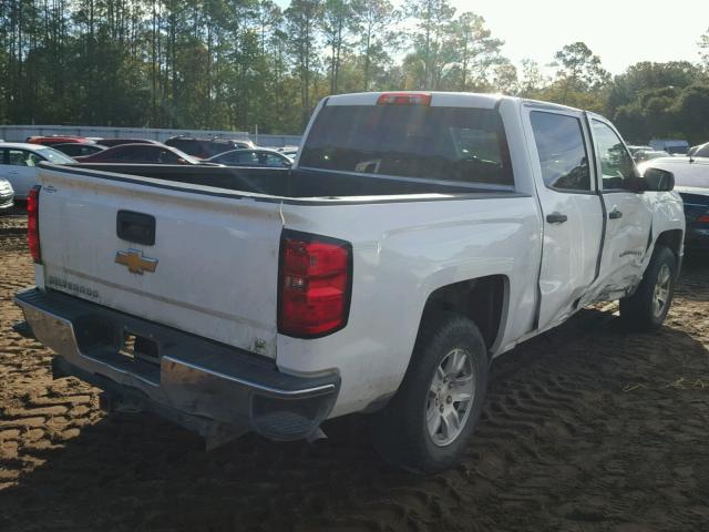 3GCPCREH0EG423639 - 2014 CHEVROLET SILVERADO WHITE photo 4