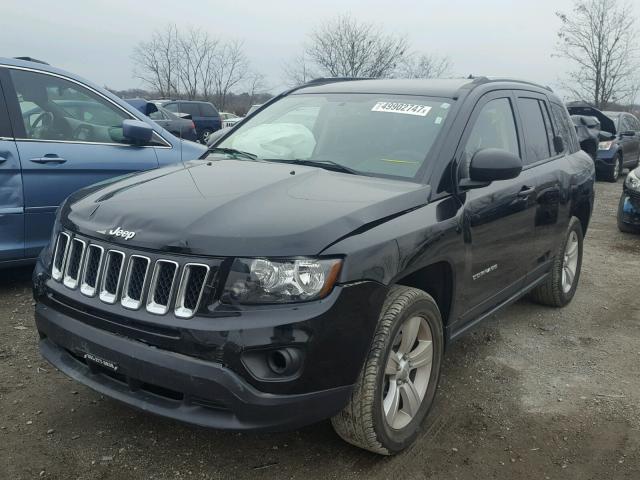 1C4NJDBB5GD521534 - 2016 JEEP COMPASS SP BLACK photo 2