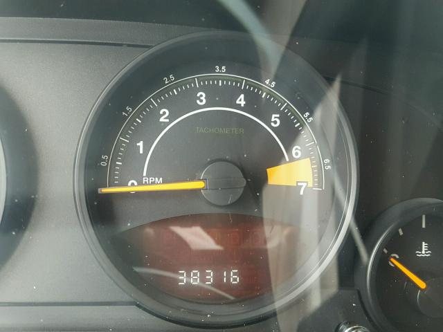 1C4NJDBB5GD521534 - 2016 JEEP COMPASS SP BLACK photo 8