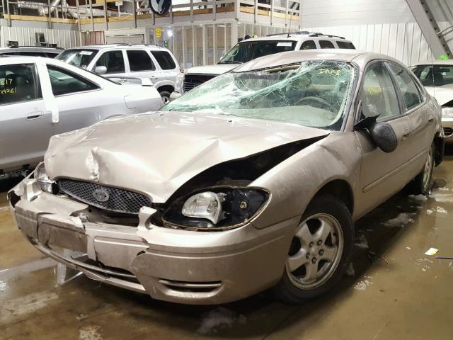 1FAFP53U36A120580 - 2006 FORD TAURUS SE TAN photo 2