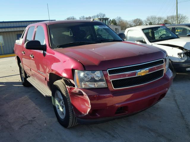 3GNEC12017G187973 - 2007 CHEVROLET AVALANCHE RED photo 1