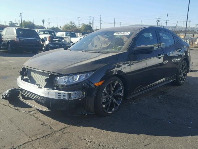 SHHFK7H43HU423784 - 2017 HONDA CIVIC SPOR BLACK photo 2