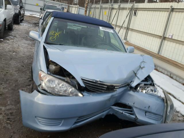 4T1BE30K56U746793 - 2006 TOYOTA CAMRY LE TURQUOISE photo 9