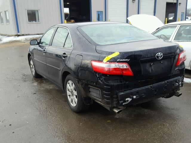 4T1BK46K49U089723 - 2009 TOYOTA CAMRY SE BLACK photo 3