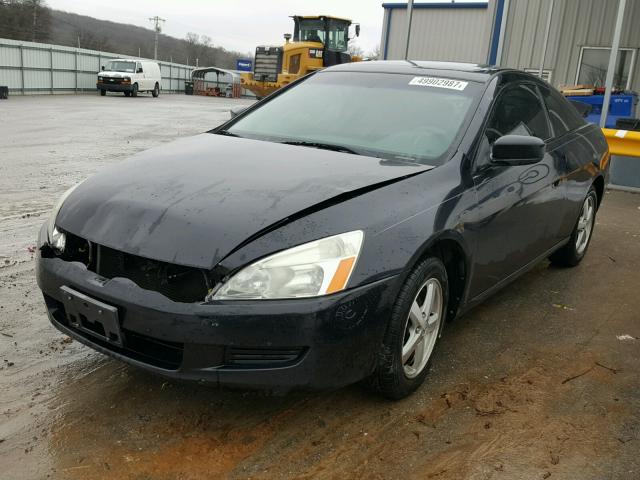 1HGCM72795A021307 - 2005 HONDA ACCORD EX BLACK photo 2