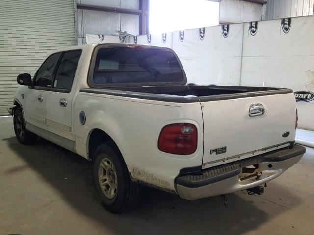 1FTRW07L13KB68163 - 2003 FORD F150 SUPER WHITE photo 3