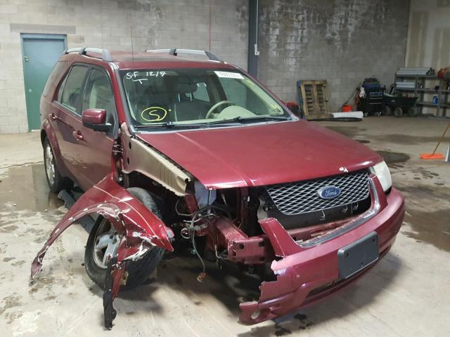 1FMDK06135GA29501 - 2005 FORD FREESTYLE RED photo 1