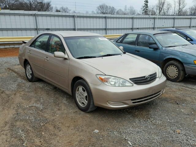 4T1BF32K23U036496 - 2003 TOYOTA CAMRY LE GOLD photo 1