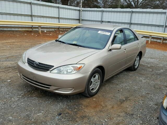 4T1BF32K23U036496 - 2003 TOYOTA CAMRY LE GOLD photo 2