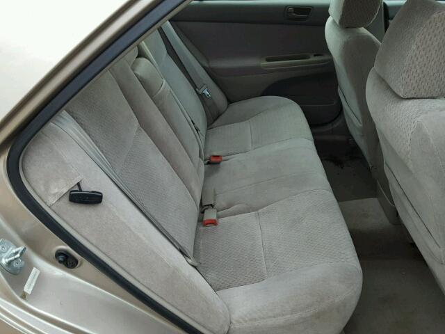 4T1BF32K23U036496 - 2003 TOYOTA CAMRY LE GOLD photo 6