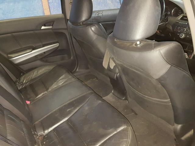 1HGCP368X8A012140 - 2008 HONDA ACCORD EXL BLACK photo 6