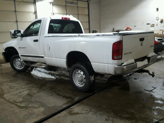 3D7KS26C75G783262 - 2005 DODGE RAM 2500 S Ağ foto 3
